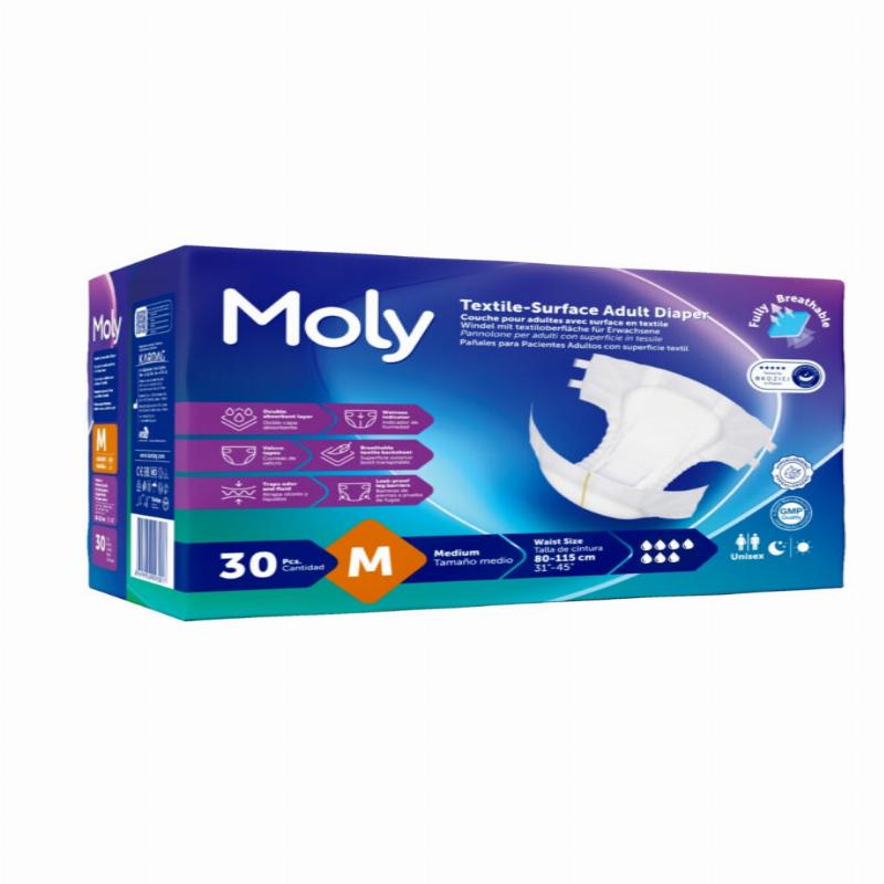 Підгузники для дорослих MOLY розмір M, 30 шт/уп